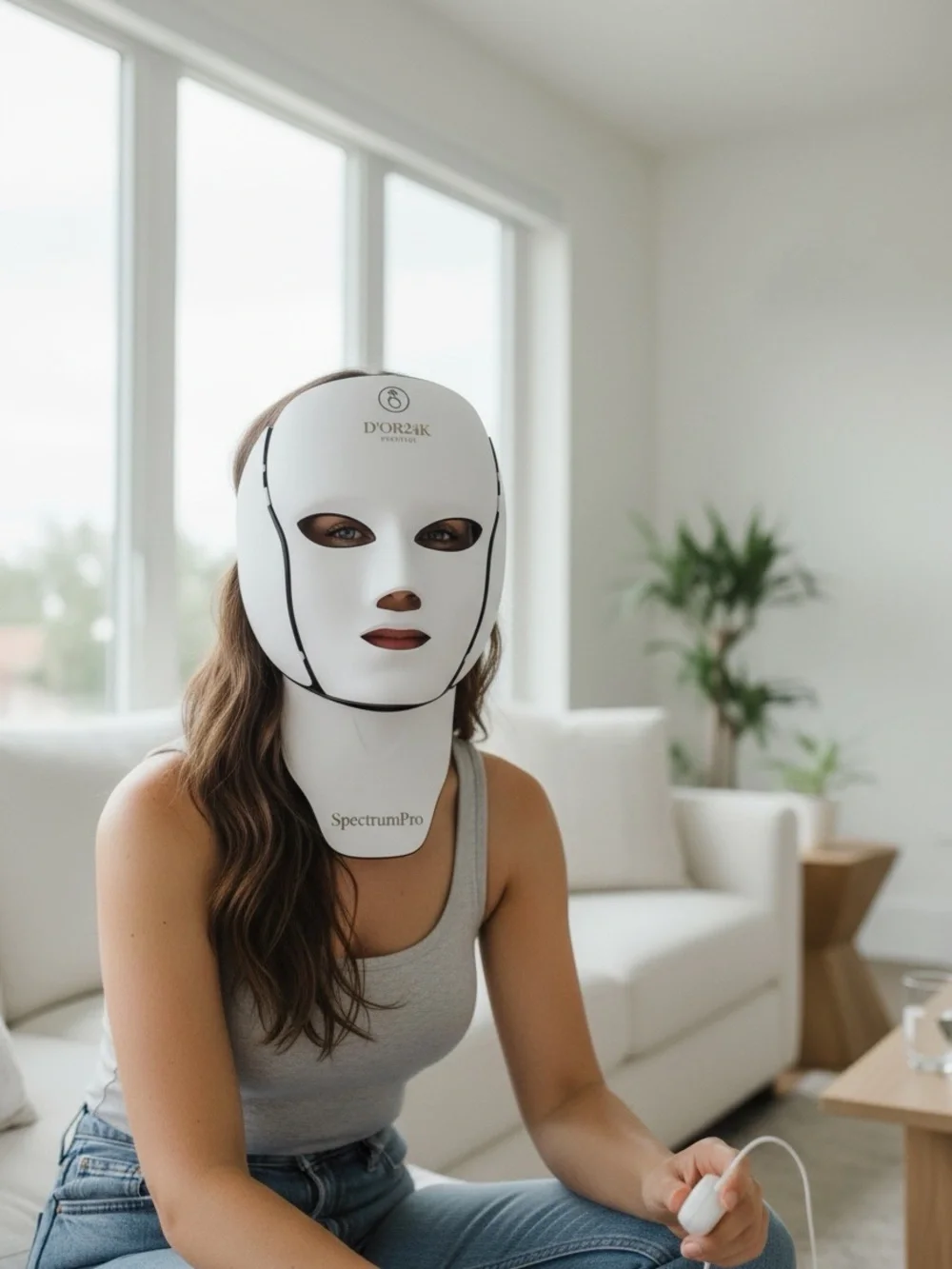 SpectrumPro WIRELESS LED Revolution Face & Neck LED Treatment